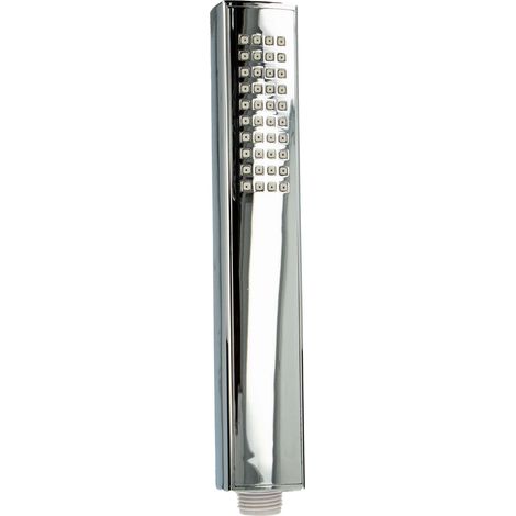 tecuro DESIGN - Stabhandbrause ew-036 mit Antikalkdüsen, 1-strahlig, Kunststoff verchromt (1/5)