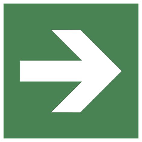 FRANKEL kaiserkraft, Panneau issues de secours, direction tout