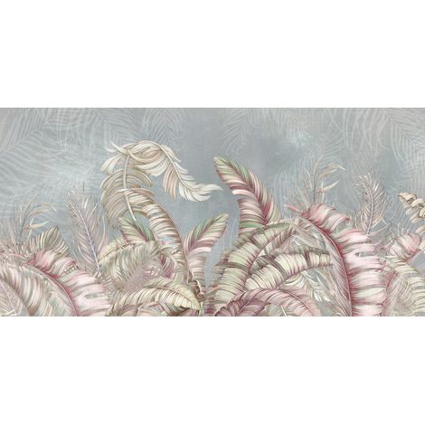 Papier peint panoramique - Plantes Tropicales - 130 cm x 64 cm (1/2)