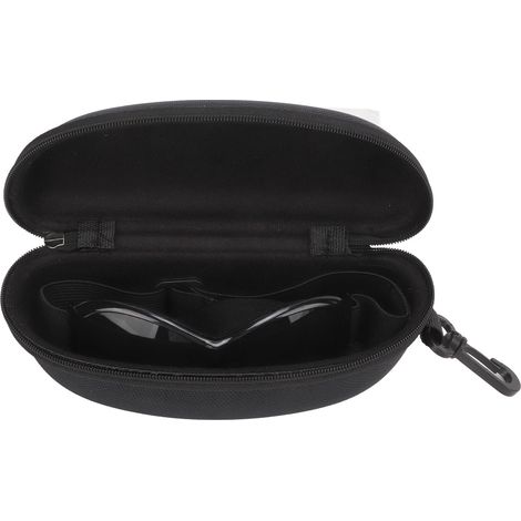Lunettes de protection pour chien, lunettes de soleil anti-vent avec sangle réglable, noir et gris (1/5)