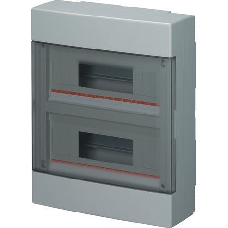 Centralina Parete Ip40 Portella Trasp.24 Moduli (Elettrocanali Cod. Ec60024)