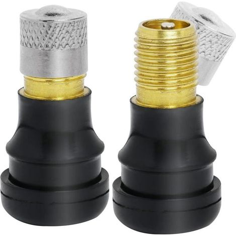 Valve d'air de Pneu sous Vide pour Xiaomi Trottinette, Valve de Pneu Tubeless pour Trottinette, EXTENSION DE GARANTIE 2pc (1/4)
