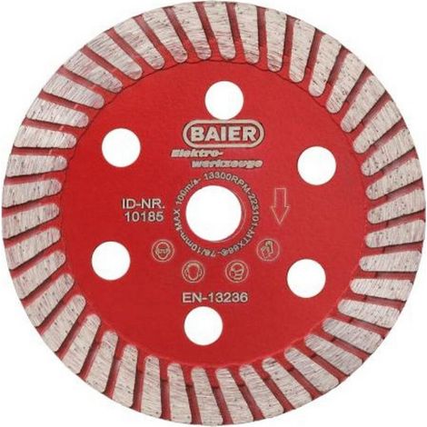 Disque à tronçonner diamanté Ø 76 mm pour divers matériaux de construction