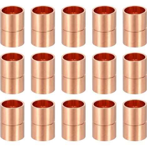15 Pièces Raccords Droits En Cuivre 10mm De Diamètre Intérieur (1/5)