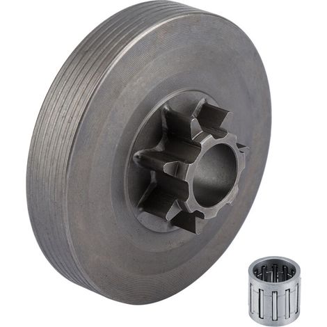 – Kit pignone tamburo frizione per motoseghe serie 4500, 5200 e 5800 – Acciaio di alta qualità – Installazione facile e veloce -Crezuo