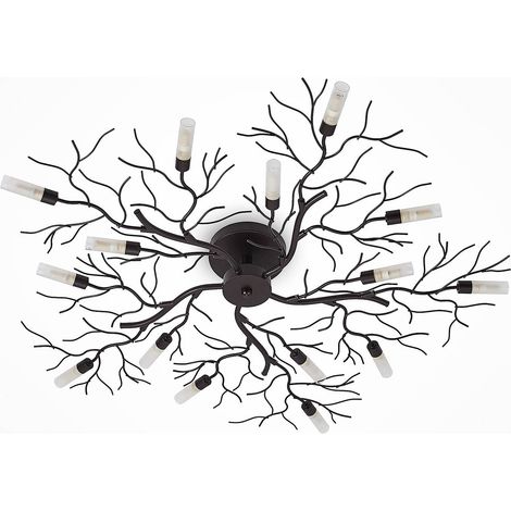 Deckenlampe "Bigna" aus Metall für Wohnzimmer & Esszimmer von Lindby (1/5)