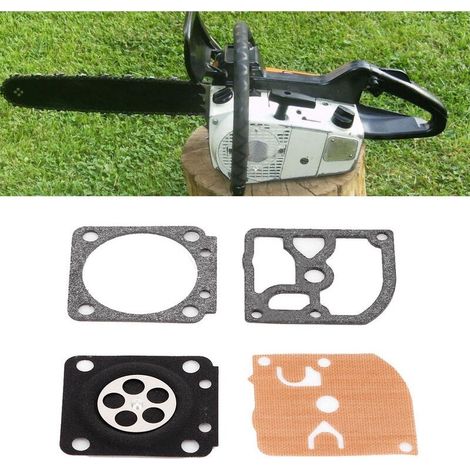 Kit réparation carburateur Stihl 020T MS200T MS192T – Joints. diaphragme. gicleurs – Compatible tronçonneuse pro – Matériaux haute qualité (1/5)