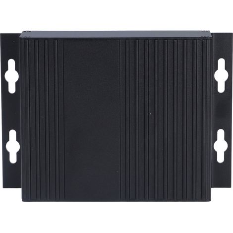 Boîtier électronique en alliage d'aluminium, noir mat, joints étanches pour circuit imprimé électronique DIY (1/5)