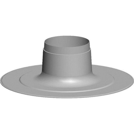Wolf Collier de toit plat Cob 2651486 DN 125, vertical, pour acheminement air / gaz d&39échappement