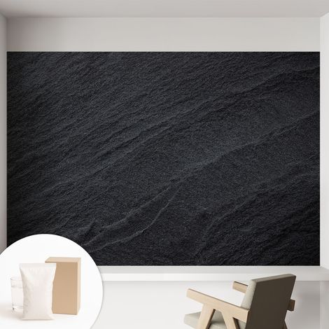 Tapete Vliestapete mit Kleber für Wohnzimmer Schlafzimmer Küche - Wanddekoration  Stein-Eleganz 152x104 cm (1/5)
