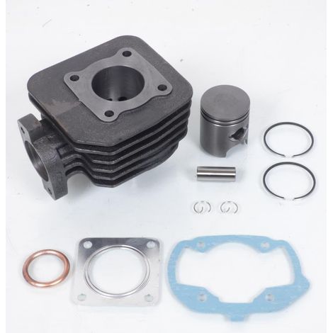 Kit cylindre piston fonte compatible avec scooter Peugeot 50 Kisbee 2T 2013 à 2017