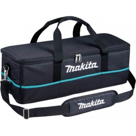 Makita – Caisse à outils 18 compartiments – Boîte de rangement en plastique renforcé – Pour outils et accessoires – Dimensions 40x30x15cm