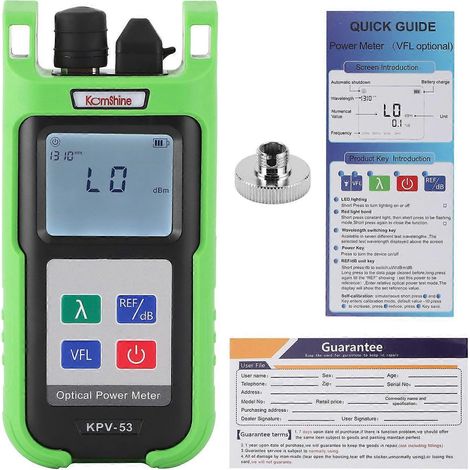 KPV-53 Wattmètre optique, appareil portatif pour la localisation visuelle des défauts, testeur de lumière rouge