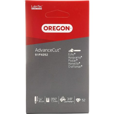 Catena per motosega Oregon 91PX052E Passo: 3/8" Scartamento: 1.3 Maglie: 52 - AdvanceCut (1/4)
