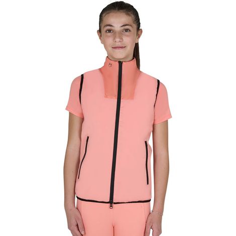 14 anni, rosa Desert flower e Grigio Harbor mist: Smanicato unisex per bambini in tessuto tecnico e traspirante slim fit linea Foldable (1/5)