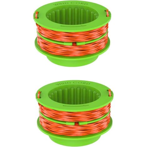 Schneidfaden-Set für EGO Power + AS1300 Trimmer, Ersatzfadenspulen für Ego 15 ST1500/ST1500-S Trimmer, 2 Stück (1/4)