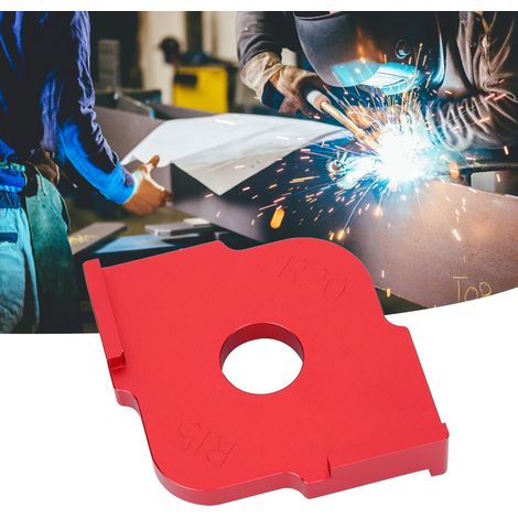 Accessoires d'angle arrondi pour le travail du bois, conçus pour les machines à découper les bords/à graver manuelles. (1/5)