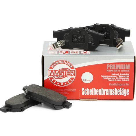 Pastillas de freno traseras para Honda City IV / V / VI, Jazz II / III / IV / Shuttle (1/5)