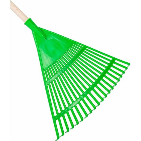 SCOPA DA GIARDINO IN PLASTICA TRIANGOLARE
