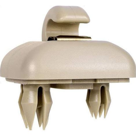 Eosnow Clip de pare-soleil automatique, support de crochet de remplacement pour Audi A1 A3 A4 A5 Q3 Q5(8E0 857 562)A7 B6 B7 B8 S4 S5 (1/5)