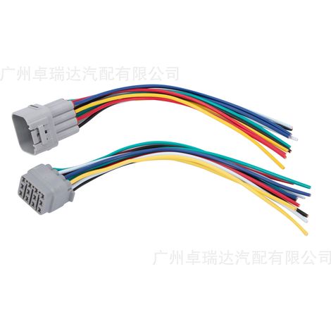 Kit de connectors for faisceau de cables (2 connectors, 12 broches) for kit de cables modular German DT (1/4)
