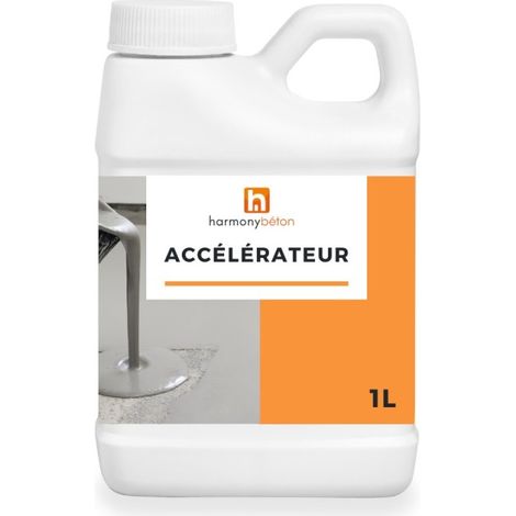Accélérateur de prise sans chlore - 1 L - Harmony Béton