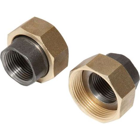 OVENTROP Gewindetülle 2-fach DN25 x 1'' IG für Pumpengruppe Regumat 1350457 (1/3)