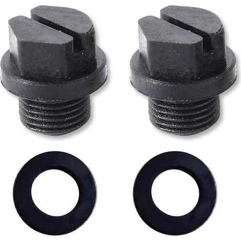 Bouchons de vidange pour pompes de piscine avec joints toriques, compatibles avec les pompes Hayward. (1/4)