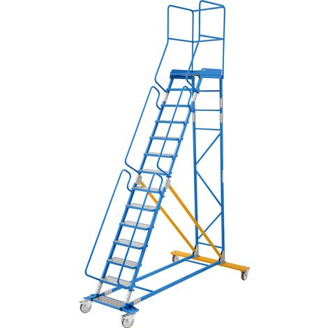 eurokraft pro, Plate-forme mobile, marches en aluminium, 14 (1/5)