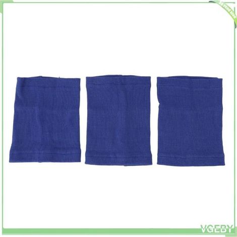Fafeicy Bande apaisante pour chien 3pcs Dog Calming Band Anxiety Relief Elastic Noise Canceling Dog Ear beaute anti-ride Bleu S (1/5)