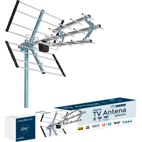 Antenne Tv Uhf Edm Réception Tv Numérique Terrestre Optimale - Edm