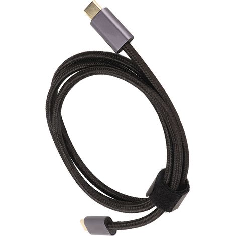 Câble USB-C 140W PD3.1 pour charge rapide, 10Gbps transfert de données, portable bureau voyage, 100cm. (1/5)