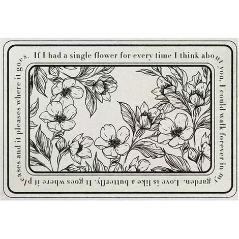 Tapis Moderne Grand Format Motif Fleuri Doux pour Salon Chambre Salle à Manger 60x120cm