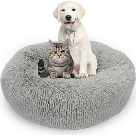 Paniers pour chats d'intérieur, petits, moyens et grands chiens, panier rond lavable pour chiots et chatons