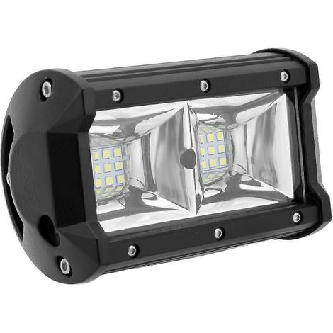 Phare de conduite LED universel 54W pour voitures, motos, quads et SUV