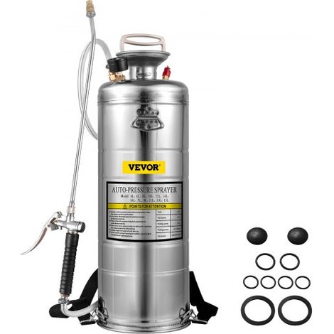 Pulvérisateur Inox 12L Brumisateur Jardin pour Plante pour (1/5)