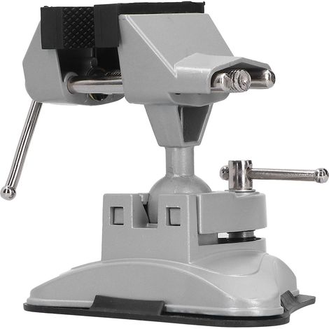 Étau d'établi plat à pression, mini mâchoire de table avec base à ventouse, outil de serrage de bureau SK-293 (1/5)