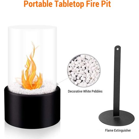 Foyer extérieur de table, bol Portable, Pot, cheminée à éthanol, sans ventilation (1/5)