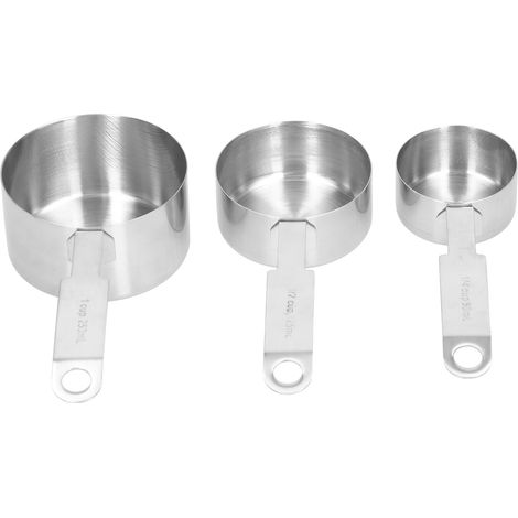 Lot de 3 Ustensile cuisine acier inoxydable - accessoire pratique - acier inoxydable alimentaire - lot de 3 pièces (1/5)