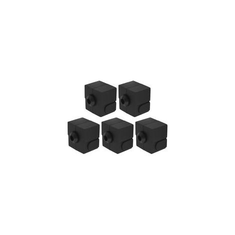 5pcs Blocs Chauffants en Silicone pour Imprimante 3D Housse de Protection pour Tête d'impression 3D Compatible avec Ender 3 V3 SE Ender 5 S1 Ender 7 Accessoires pour Imprimante 3D