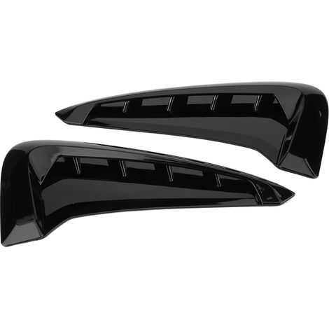 Enjoliveurs d'ailes latérales (sans logo) pour BMW X5 (2014-2018), ABS, noir, kit de 2 pièces (1/5)
