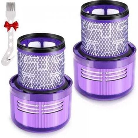 2 Pack Filtres pour Dyson V11 Absolute Extra Pro, V11 Torque Drive Animal, V15 Detect sans fil Aspirateur SV14 SV17 SV22 Hepa Filtre de Remplacement Lavable Remplace DY-970013-02,filtre dyson v11 (1/4)
