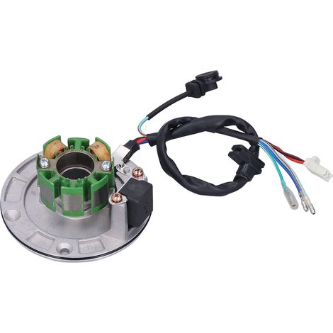 Plaque de stator de magnéto d'allumage de remplacement en cuivre et aluminium pour mini-moto Zongshen Z125 Z155 125cc 160cc (1/5)