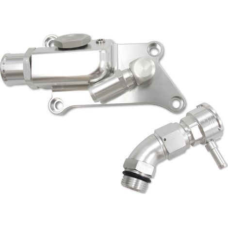 Zoternen K-Serie Oberes Kühlmittelgehäuse mit geradem Einfüllschlauchadapter mit Winkelstück, Ersatz für Honda K20Z3 K24 (ausgenommen K24A1, K24Z und K24Y) (1/5)