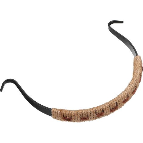 Poignée de Théière en Fer Corde Tressée Ergonomique, Facile à Installer, Protège les Brûlures, pour Usage Professionnel et Personnel