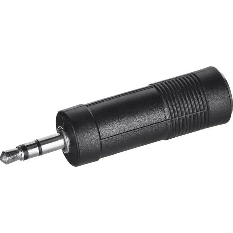 Adaptateur SSQ HA2, connecteur jack stéréo 6,3 mm - connecteur jack stéréo 3,5 mm (1/2)