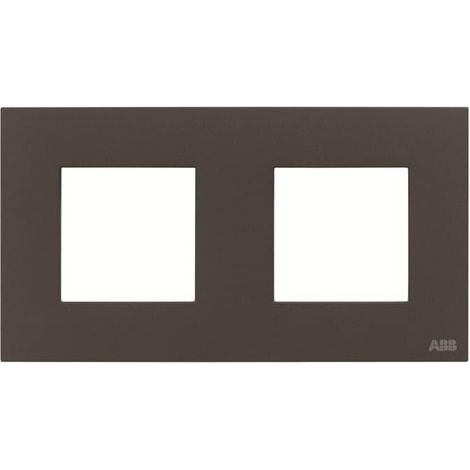 Zenit Plaque de Finition 2X2 modules Anthracite 2CLA227200N1802 ABB N2272AN