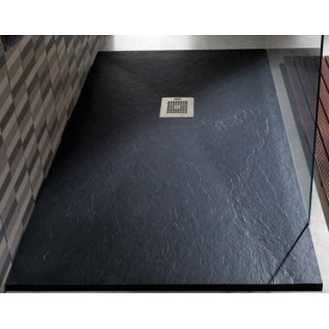 Piatto doccia 90x120 Marmo Resina Slim H2,5 Tamanaco Grigio