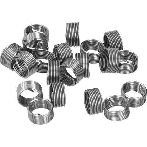 Jeu de 20 douilles à expansion filetées M14 x 1,25 à spirale, pour la réparation de filetage (1D).