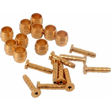 Durite de frein de VTT de 2,5 mètres, kit d'insert olive pour connecteur de frein à disque hydraulique BH59 BH90, compatible avec les modèles M610, 315, 355, SLX, XT et M8.